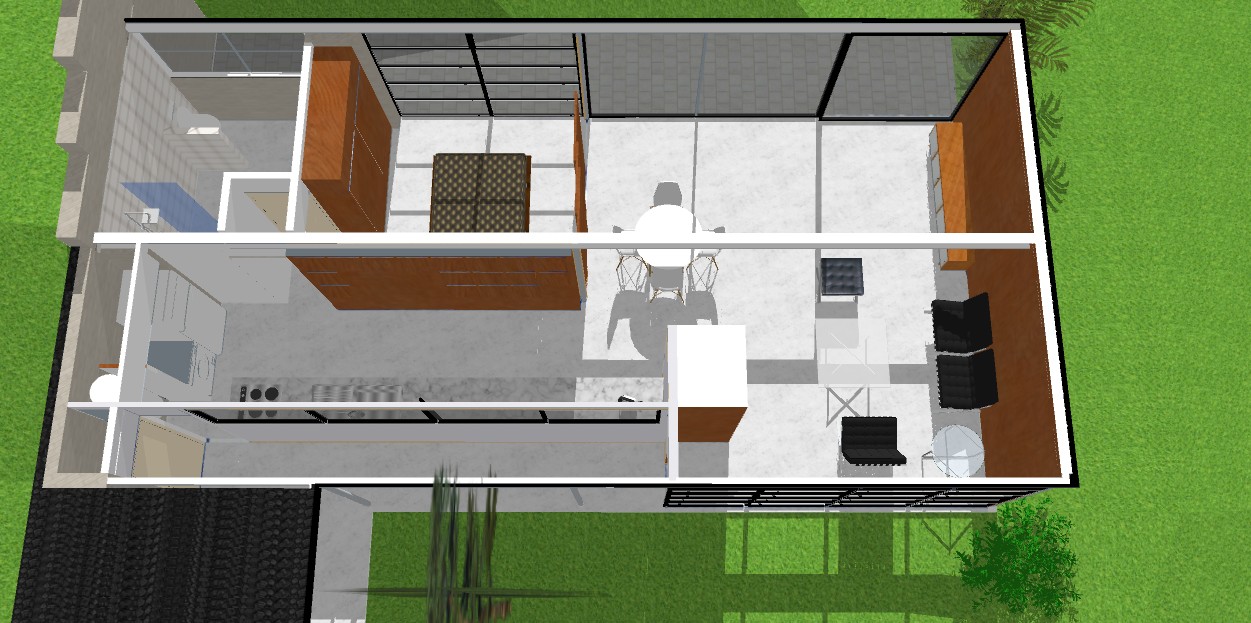 plan maison 3D