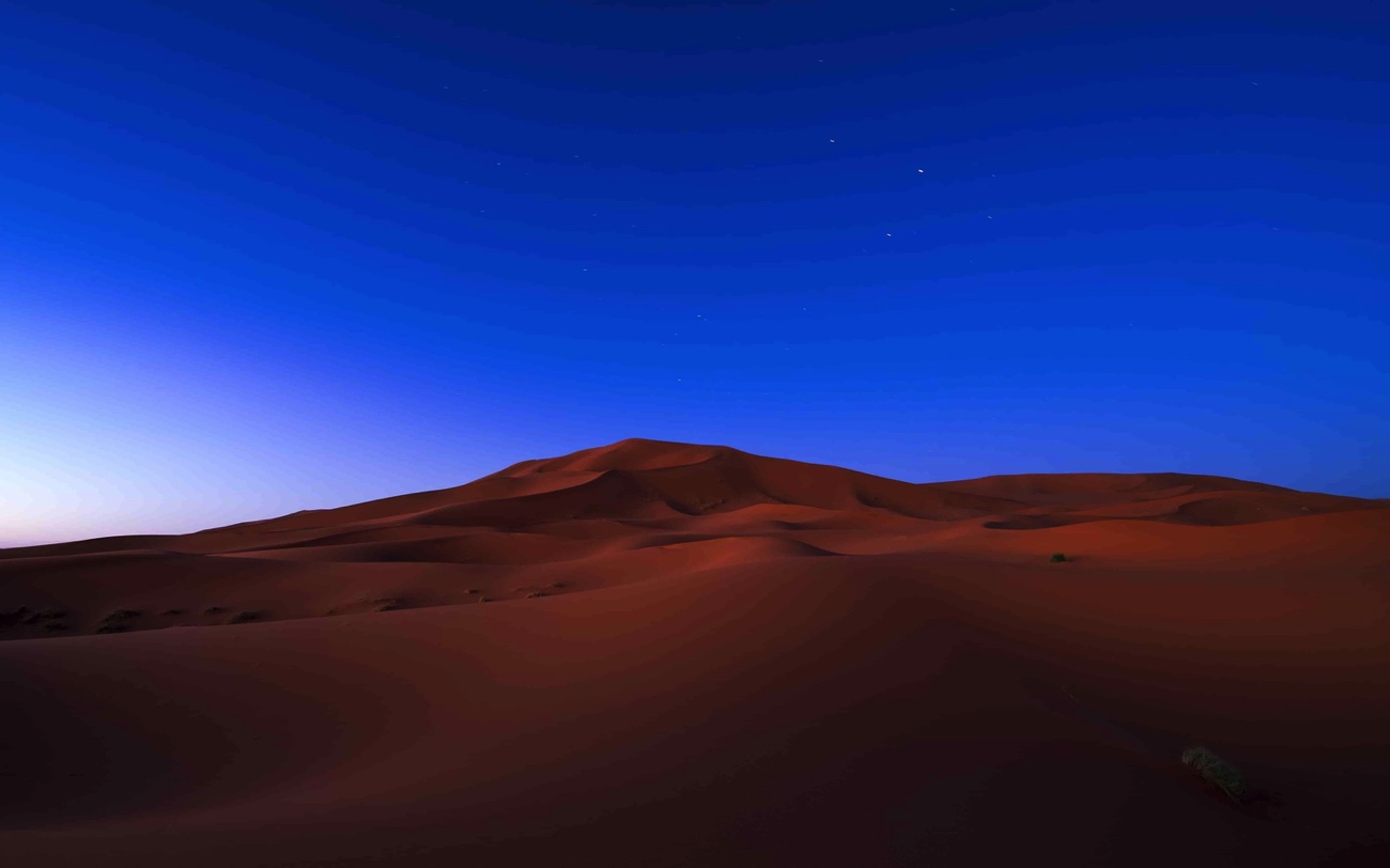 Dégradé de couleur présentant un effet de banding avec des bandes visibles
